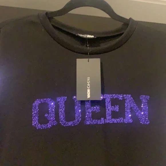 QUEEN SEQUIN TOP - Picture 4 of 12